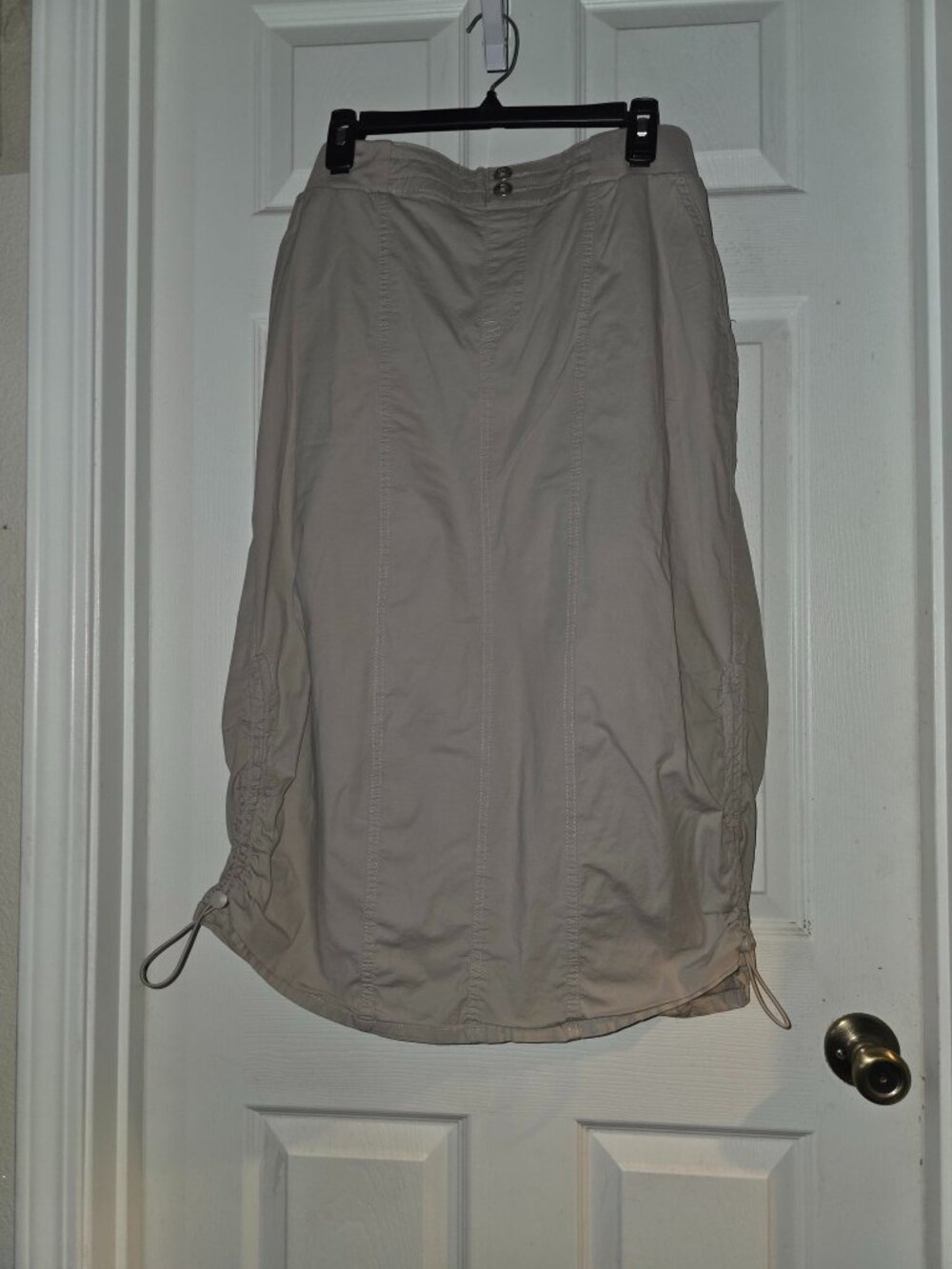Torrid Khaki Toggle Hem Midi Skirt — 2X
